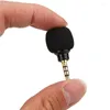 Microfones Portable 3.5mm Aux Mono/ Stereo/ 4 Pole Flexural Bendable Mini Microphone For Mobile Phone Computer Laptop PC Recording