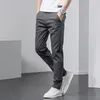 Men's Pants 2023 Spring Classic Men's Elastic Casual Mens Business Dress Slim Fit Jogger Stretch Long Trousers Male 38