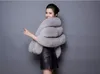 Women's Fur & Faux Wholesale Manufacturer One Haining Autumn And Winter Imitation Coat Shawl Bride's Cloak