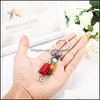Arts And Crafts Seven Chakra Porte-clés 7 T2 Drop Delivery Home Garden Dhmxi