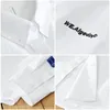 Męskie koszule 2179 Bawełna Premium Biała koszula dla mężczyzn w stylu Japonia Młodzież haft haft prosty luźne długie rękaw podstawowy top codzienny