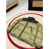 22SS Детское зимнее пуховое пальто North puffer Jackets Женская модная куртка для лица Пары Парка Открытый Теплый наряд с перьями Пиджаки Разноцветные пальто