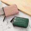 Uchwyty karty Korean Fashion Aligator Credit Id ID Mały skórzany portfel dla kart mini case bank wielofunkcyjny torebki monet