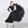 Stage Wear National Standard Vêtements de danse Moderne Salle de bal Danse Performance Vêtements Femme Big Swing Robe Valse Pratique Jupe