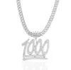 Other Fashion Accessories Pendant Necklaces Woo Baby Iced Out For Men Hip Hop Cuban Chain Women And Contracted Link Necklace Choker Dht6E