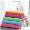 Other Kitchen Tools Dishwashing Cloth Wholesale Household Nonstick Oil Rag Bamboo Fiber Degreasing Cleaning Lazy Absorbent Drop Deli Otpvf