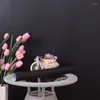 Papiers peints mat couleur unie auto-adhésif papier peint meubles armoire rénovation autocollants chambre Film bricolage auto-adhésif chambre décor