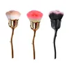 Pennelli per il trucco Multifunzione Fiore di rosa Nail Art Blush Comestic Tools Spazzola per capelli di bellezza Cipria in polvere Soft G7U5