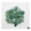 Pierre Vert Aventurine 20Mm Statue De Champignon Sculpté Décoration Quartz Poli À La Main Guérison Reiki Bibelot Cadeau Chambre Plante Ornement Dr Dhx4H