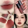Lip Gloss 6 Cores Matte Sexy Red During During Hidration Mousse Velvet Velvet Non Copo Batom Líquido Mages