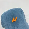 Ball Caps Korean Ins Hat Letters Baseball Cap For Female Autumn Spring Casual Corduroy Male Fashion Sun Visor