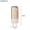 Pcs/lot GY6.35 Led Lamp Bulb 6W AC 220V Crystal Chandelier Light For Indoor Lighting Bedroom Livingroom