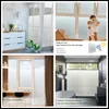 Window Stickers Privacy Film Stained Glass Non-Adhesive Anti UV Static Cling Home Decorative For Office