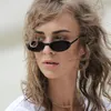Okulary przeciwsłoneczne 2023 Kobiety w stylu vintage marka projektantów okularów przeciwsłonecznych Kobieta przeciwsłoneczna okulary Uv400 prostokątne gogle