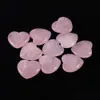 Stone Natural Heart Turquoise Rose Quartz Love Naked Stones Hearts Ornaments Hand Handle Pieces Diy Necklace Accessories 20Mm Drop D Dhvkc