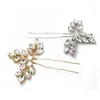 Headpieces XL002 Horse Eye Diamond Fashion Korean Hairpin Clip Handmade brudlegering Bröllop Headpiece Classic Hair Decoration for Girls