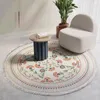 Carpets Nordic Cotton And Linen Retro Rug For Living Room Decor Bedroom Rugs Sofa Coffee Table Cushion Bedside Round Mat 1PCCarpetsCarpets