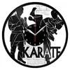 Väggklockor karate handgjorda exklusiva klockkonstdekor hemrekord unik design original gåva