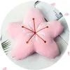 Pillow 2023 Pink Cherry Flower Petals Cute Girl Bedroom Living Room Decor Home Floor Seat Plush Tatami Blossom