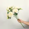 Kwiaty dekoracyjne 10 głów/pęczka sztuczna karnacja fałszywa symulacja kwiatów dekoracja salonu flores sztuczne wesele