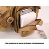 Sacs de plein air armée ceinture sac grande capacité pratique réglable taille Pack pochette mode hommes escalade Camping militaire Vintage cuisse