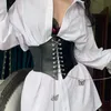 Ремни Корея Металлическая бабочка цепь мода Corset Mall Goth Women Corsets Harajuku Высокая талия роскошные пояса