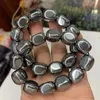 Strand Naturalne koraliki terahertz Bransoletka Energy Energy Bracelets DIY Biżuteria dla mężczyzny Woman hurtowa!