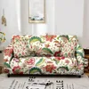 Pokrywa krzesełka Vintage Flower Wzór 3D Elastyczna sofa sofy rozciągająca kanapa do salonu Protektor przekrojowy W48