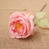 Dekorativa blommor kransar singel Silk Rose Artificial Flower Decoration Home Bride Diy Holding Fake Accessories Wedding El Office Bedroom