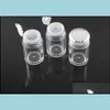 Packing Bottles 10Ml Loose Powder Container Jar Clear Plastic Glitter Cosmetic Eye Shadow Box With Sifter And Lids Sn1866 Drop Deliv Dha0K