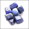 Konst och hantverk Natural Crystal Chakra Stone Mti Color Irregar Shape Reiki Chakras Healing Stones Exquisite 6 8cm CBKK Drop Delivery Otmga