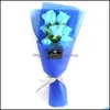 Couronnes De Fleurs Décoratives Creative 7 Petits Bouquets De Savon De Simation De Fleur Rose Saint Valentin Mères Enseignants Cadeau 117 S2 Drop Dhen3