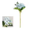 Decoratieve bloemen kunstmatige hortensia bloemenkop 45 cm nep zijden enkele hortensia's voor bruiloft centerpieces thuisfeest