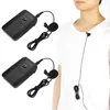 Microphones Portable Wireless VHF Mic Lapel Clip Microphone With Receiver Transmitter