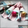 Flores decorativas Guirnaldas Jabón artificial Flor Creativo Hecho a mano Nunca marchitándose Beautif Moda Mujer Hombre Día de San Valentín Regalo Dhvca