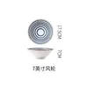 Bowls Japanese-style Ceramic Ramen Bowl Tableware Household Soup Kasa Instant Noodle Western