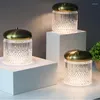 Настольные лампы скандинавские световые роскошные прикроватные лампы для чтения ночная светодиодная вечеринка Crystal USB зарядка Большой штрих