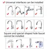 Kitchen Faucets 360 Degree Adjustable Shower Water Faucet Extension Filter Nozzle Spray Filters For Home Splashi