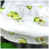 Fille Robes DIIMUU 0-3 Ans D'été Bébé Filles Robe Vêtements Nourrissons Casual Tops Enfants À Manches Courtes Coton Mélange De Mode