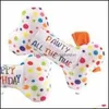 Dog Toys Chews 22,85 долл. США/ПК подарка на день рождения для любимой игрушки подарочный набор Suqeaky Cake Bone 20pcs/лот LJ201125 674 R2 Drop Delive Home Garden Sup DH2HW