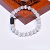 Bracelet en opale blanche, brins de perles, Simple, mode exquise, cercle unique, bijoux pour dames, vente en gros