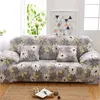 Housses de chaise Flower Plaid Sofa Cover Slipcovers Stretch Salon Canapé 1/2/3/4 places