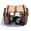 Hundbilsäte täcker ahuapet självryggsäck bärbar husdjur egen bärväska för medelstora hundar duk mätare andningsförsörjning e