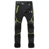 Men's Pants Men And Women Quick Drying Outdoor Color Stitching Mountain Climbing Pantalones Clothing Windproof Trousers