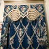 Rideau haut de gamme rideaux pour salon chambre luxe style européen Chenille Jacquard épaississement haute ombrage fenêtre