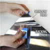 Window Stickers Privacy Film Sunscreen Glass Blackout Sticker Self Adhesive Home Thermal Control UV Blocking Tint