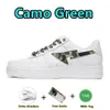 Bapestas SK8 STA Chaussures de course pour hommes JJJJound Pastel Rose Cuir Verni Camo Combo Vert Noir Blanc Daim Daim Hommes Femmes Baskets Baskets De Sport Taille de chaussure 36-45