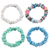 Strand 4PCS / set Femmes Bracelet Set Casual Shell Stone Decor Wrap Beaded Seashell Statement