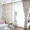 Curtain Simple And Modern Curtains For Living Room Bedroom Balcony High Shading Rate Polyester Cotton Window Tulle