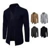 Maglioni da uomo ZOGAA 2023 Autunno Cardigan Maschile Slim Fit Manica Lunga Cardigan Lavorato A Maglia Nero Grigio Casual Mens Maglieria M-2XL